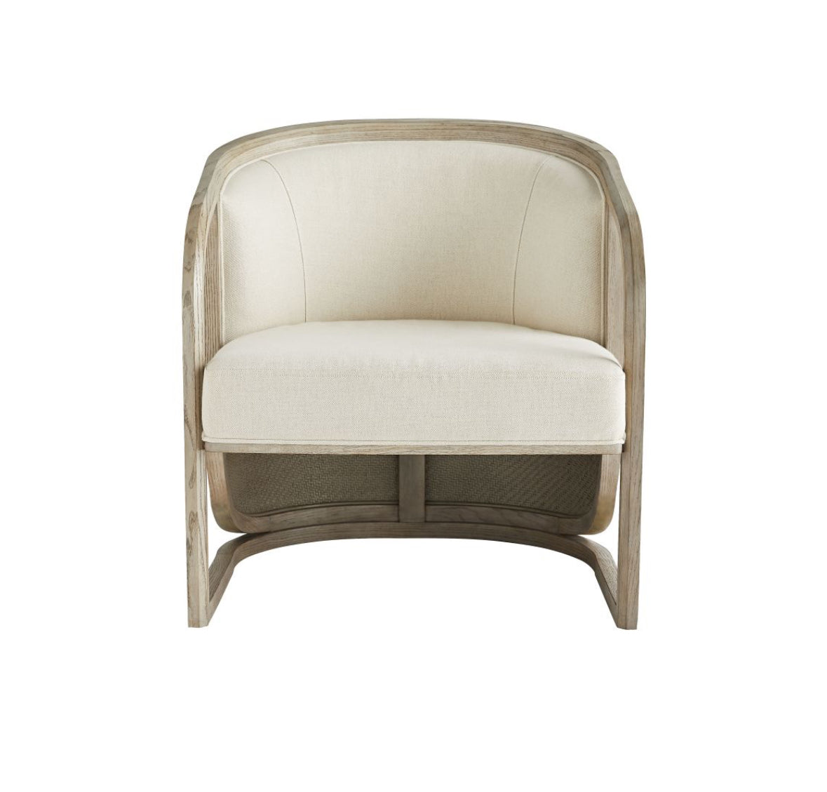 Fortuna Neutral Linen Accent Chair