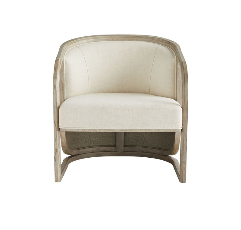 Fortuna Neutral Linen Accent Chair