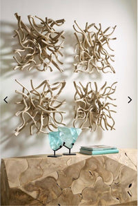 Branches 21” Bleached Wall Art