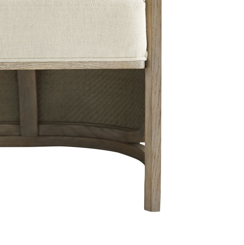 Fortuna Neutral Linen Accent Chair