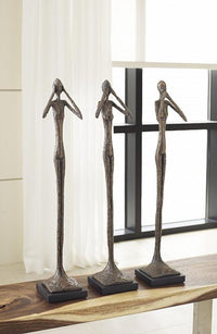 Hear No Evil Small Sculpture - Bronze