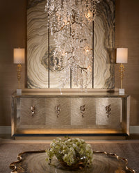 Willow Twenty-One-Light Dramatic Glass Cluster Chandelier - Luxury Living Collections