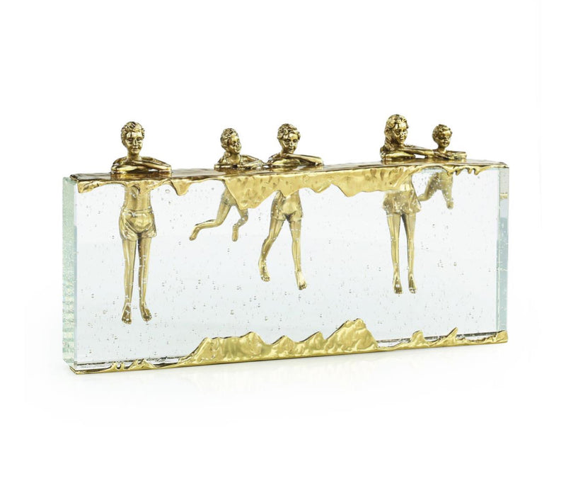 Idra Summer Fun Brass Sculpture