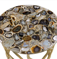 Attan Agate Accent Table