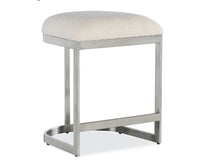 Reyeh Natural Boucle Polished Counter Stool