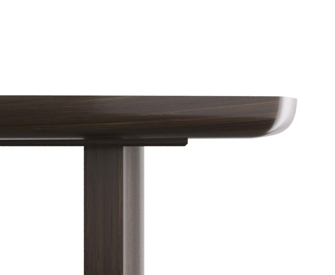 Pembroke Gold & Black Dining Table