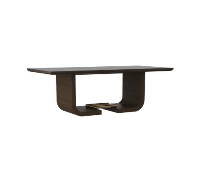 Ralston Bronze & Charcoal Dining Table