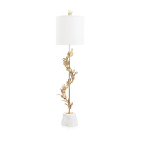 Alure Vines Polished Brass Table Lamp