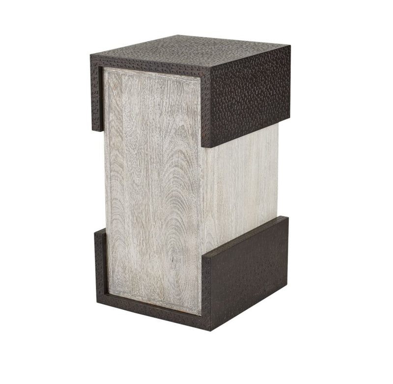 Exeter Black & Grey Accent Table