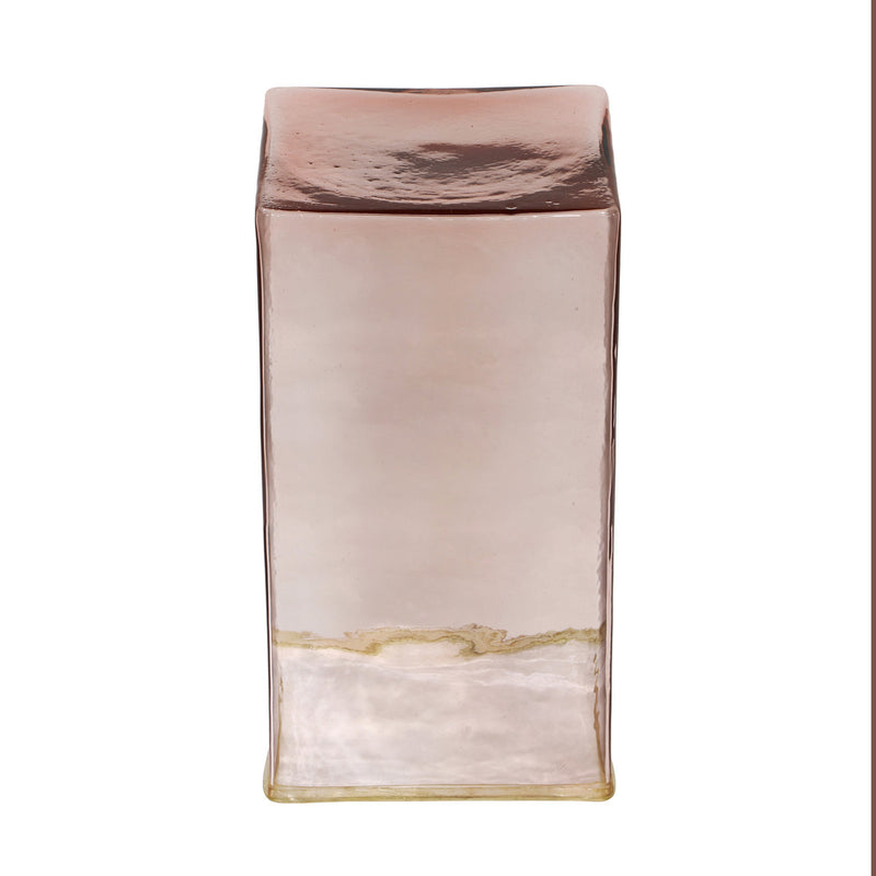 July Pink Seagrass Side Table - Luxury Living Collection