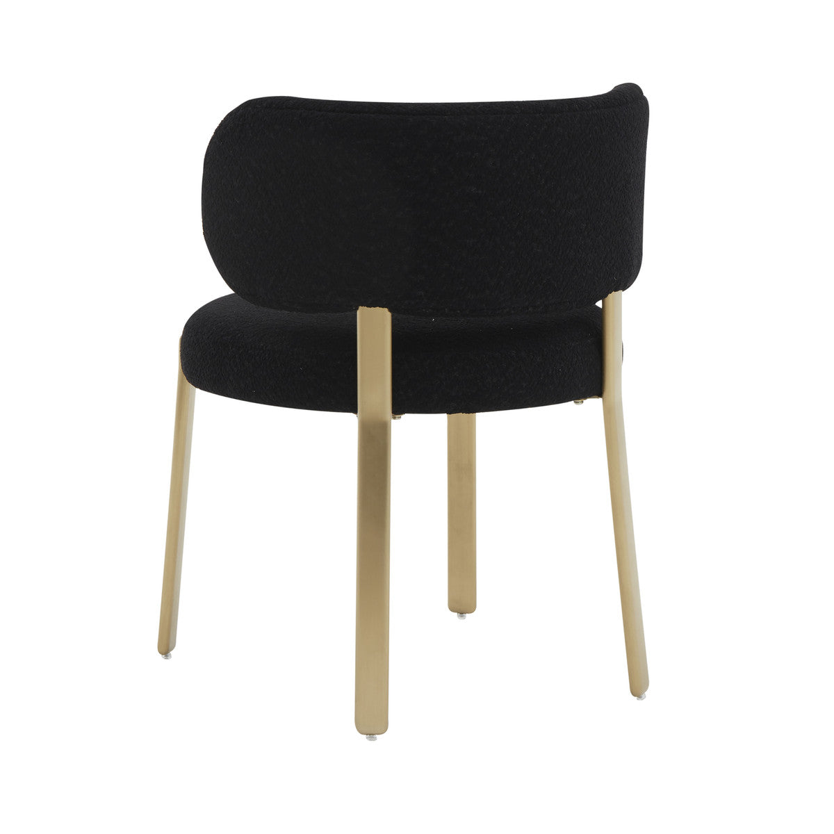 Havana Black Boucle Dining Chair - Luxury Living Collection