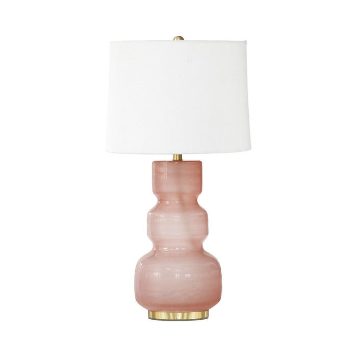 Mera Pink Glass Table Lamp