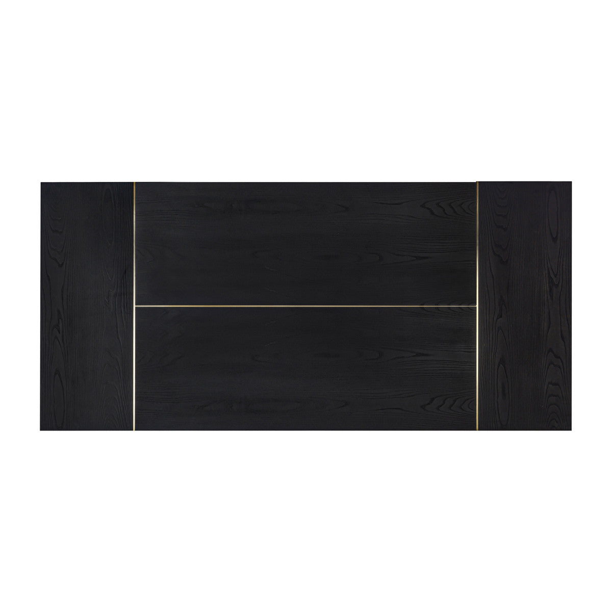 Sima Black Ash Rectangular Dining Table - Luxury Living Collection