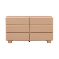 Tammy Taupe 6-Drawer Dresser