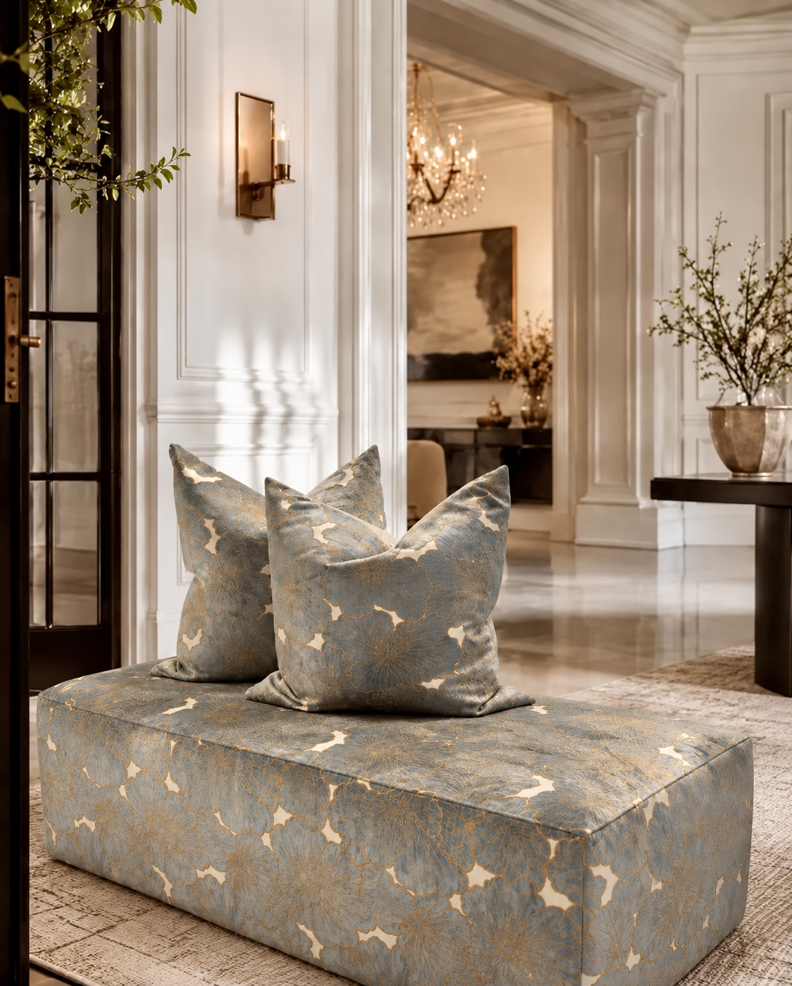 Deor Superior Quality Luxurious Gilt Pillow