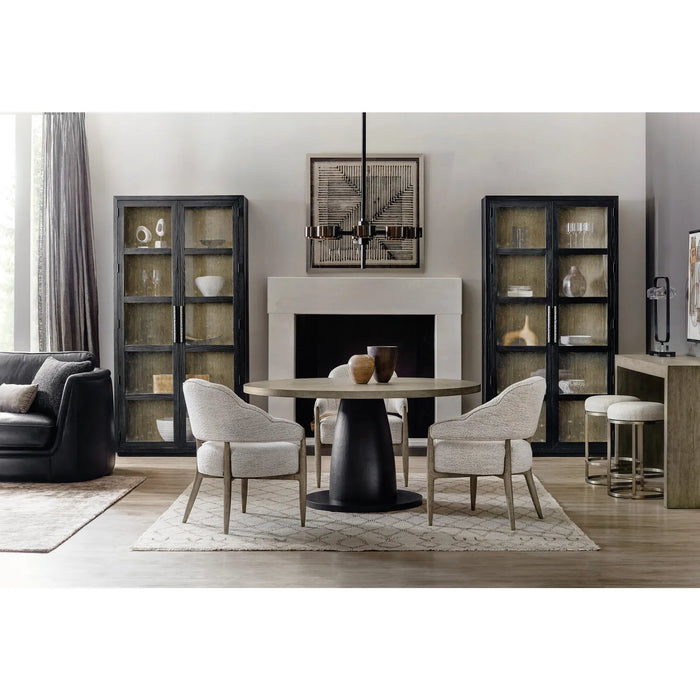 Doja Scalloped Neutral Chair