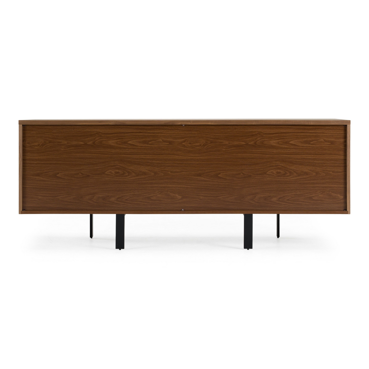 Sonnet 75” Modern Walnut Veneer Buffet