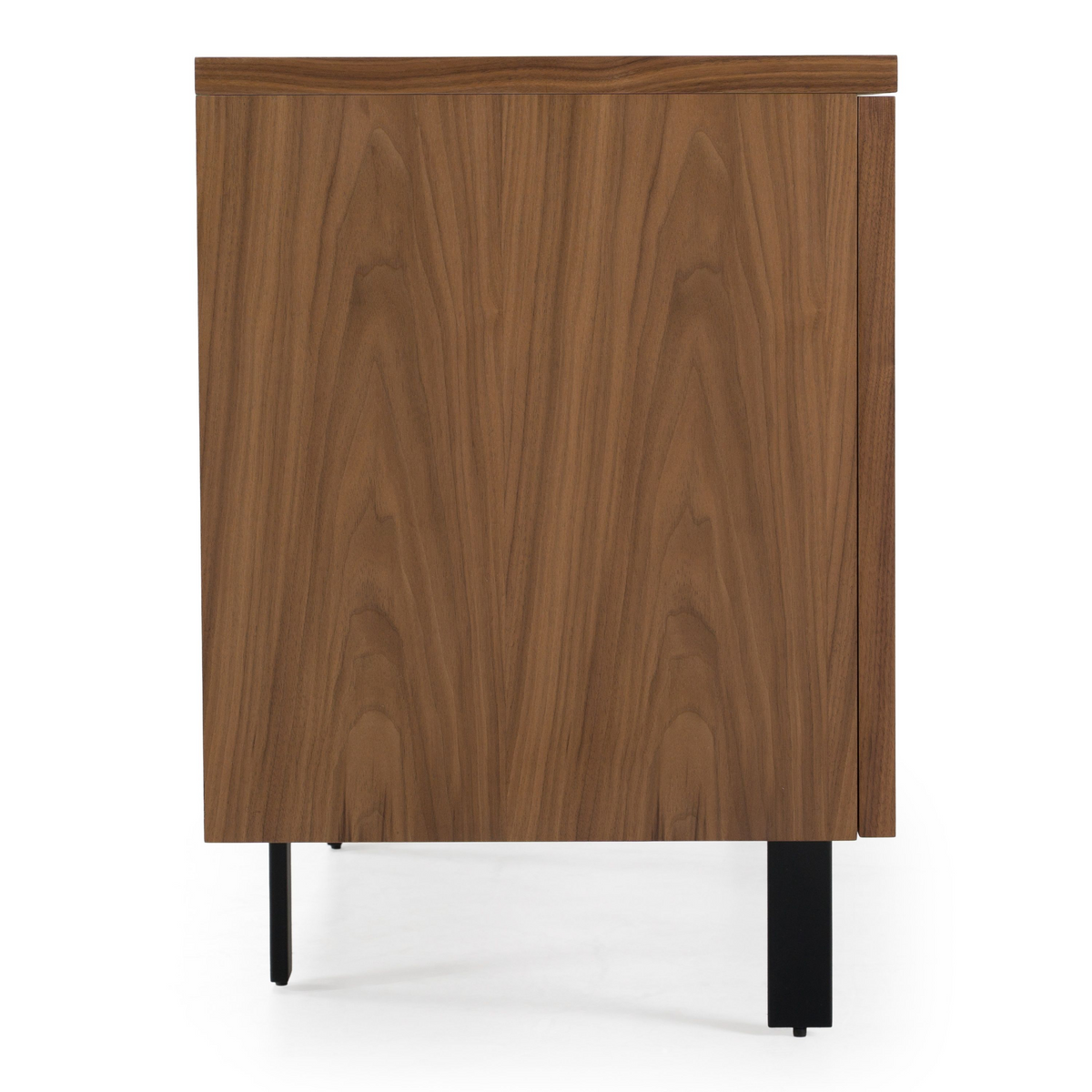 Sonnet 75” Modern Walnut Veneer Buffet