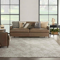 Treasures Ivory/Grey Area Rug - Elegance Collection