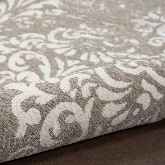 Treasures Ivory/Grey Area Rug - Elegance Collection