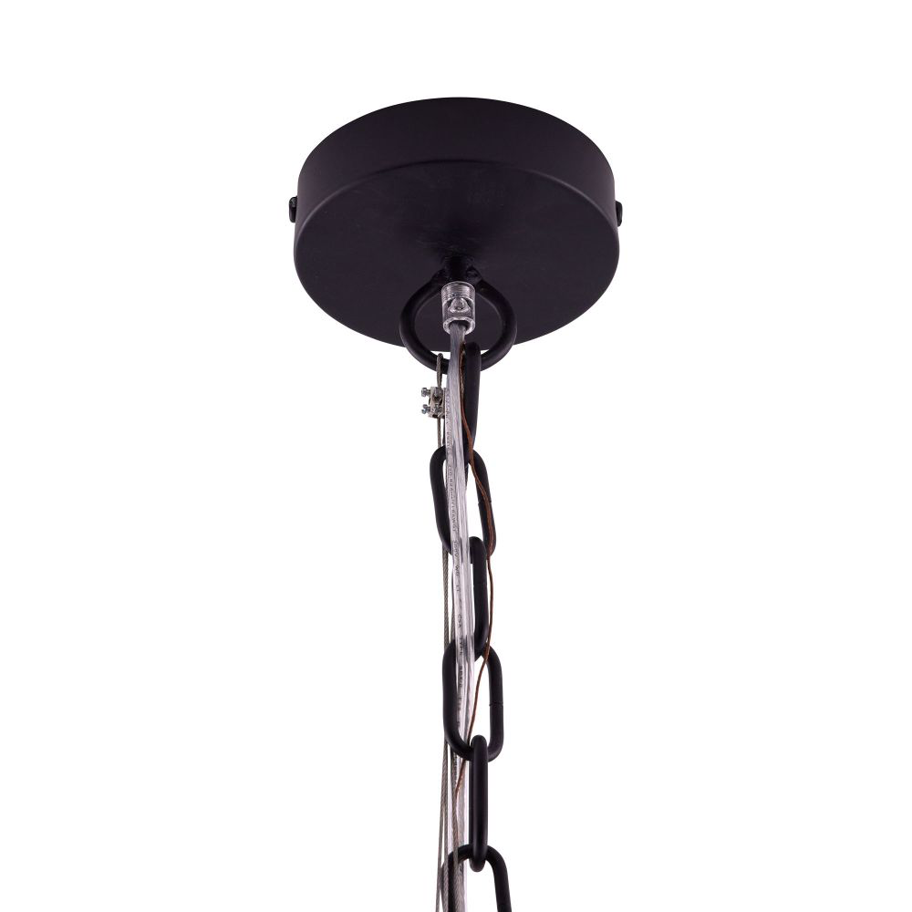 Sura Black Chandelier - Large