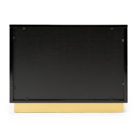 Fable Modern Black & Gold Nightstand