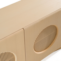 Etos 70" Modern Natural Ash & Rattan Buffet