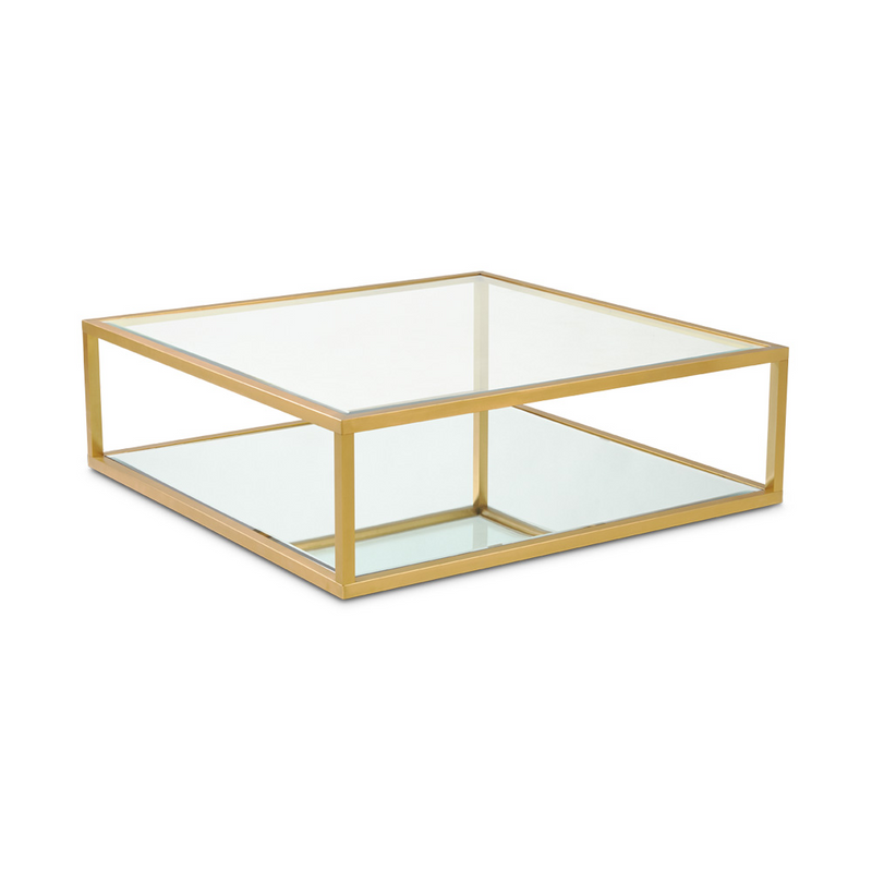 Paradisium Square Gold Coffee Table