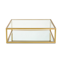 Paradisium Square Gold Coffee Table