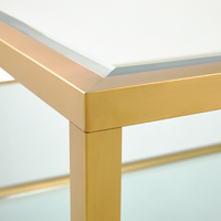 Paradisium Square Gold Coffee Table