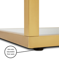 Paradisium Gold Square End Table