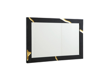 Fable Modern Black Gloss with Gold Mirror