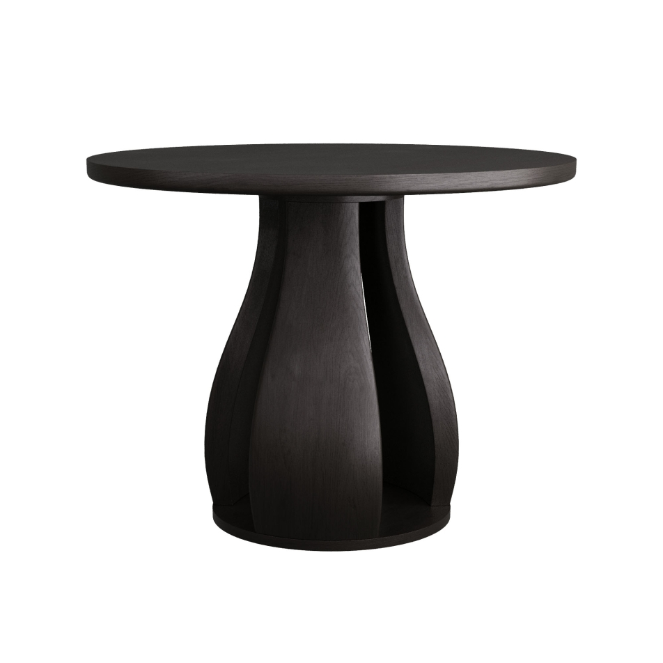 Samara 40” Ebony Entry Table/Dining Table