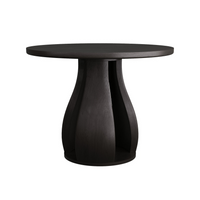 Samara 40” Ebony Entry Table/Dining Table