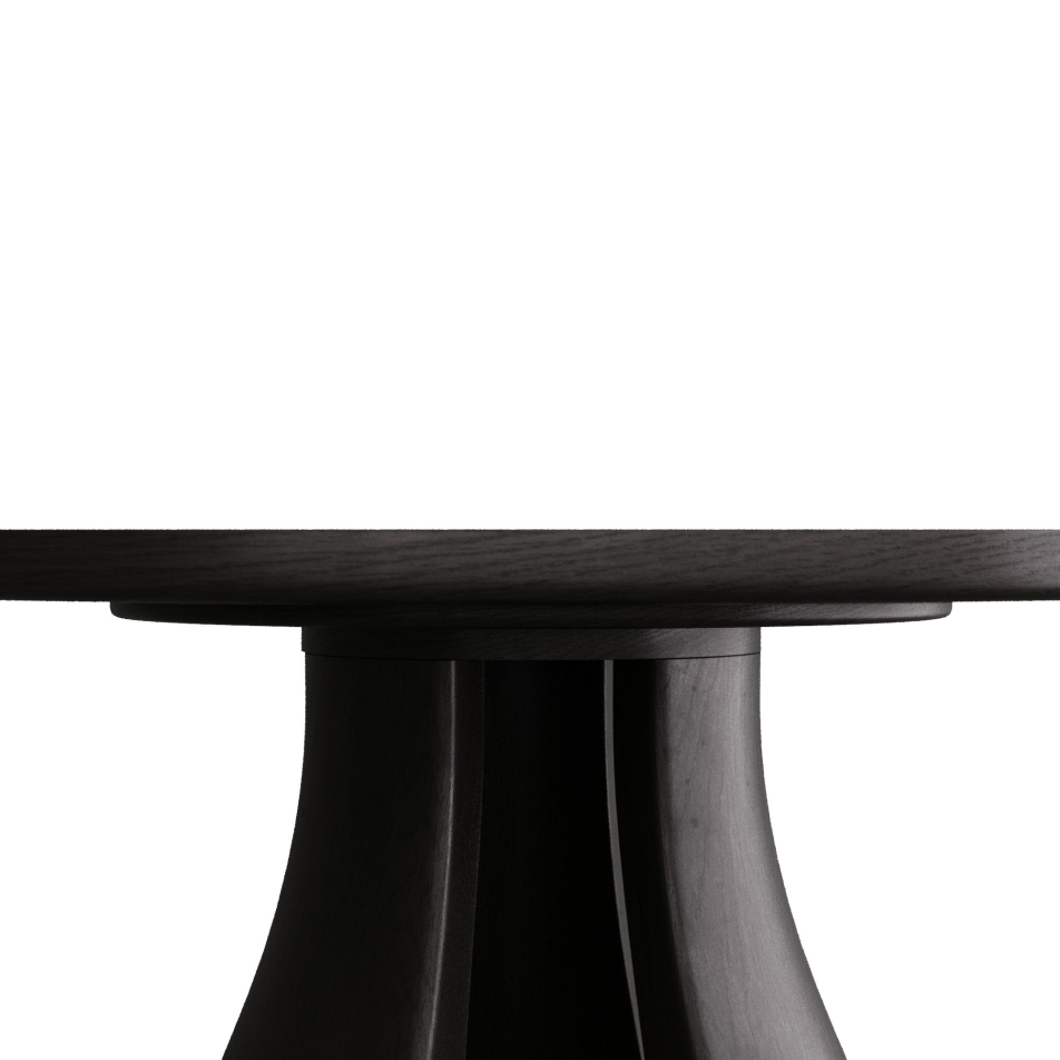 Samara 40” Ebony Entry Table/Dining Table