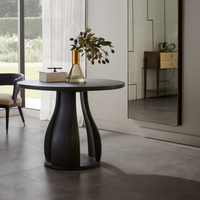 Samara 40” Ebony Entry Table/Dining Table
