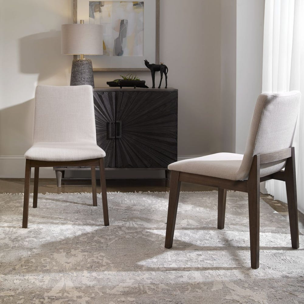 Ashvi Beige Dining Chair (Set of 2)