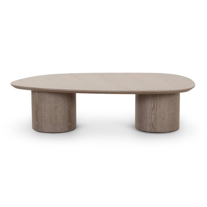 Ellie 48” Washed Ash Oblong Coffee Table
