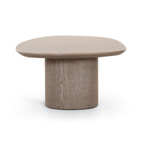 Ellie 48” Washed Ash Oblong Coffee Table