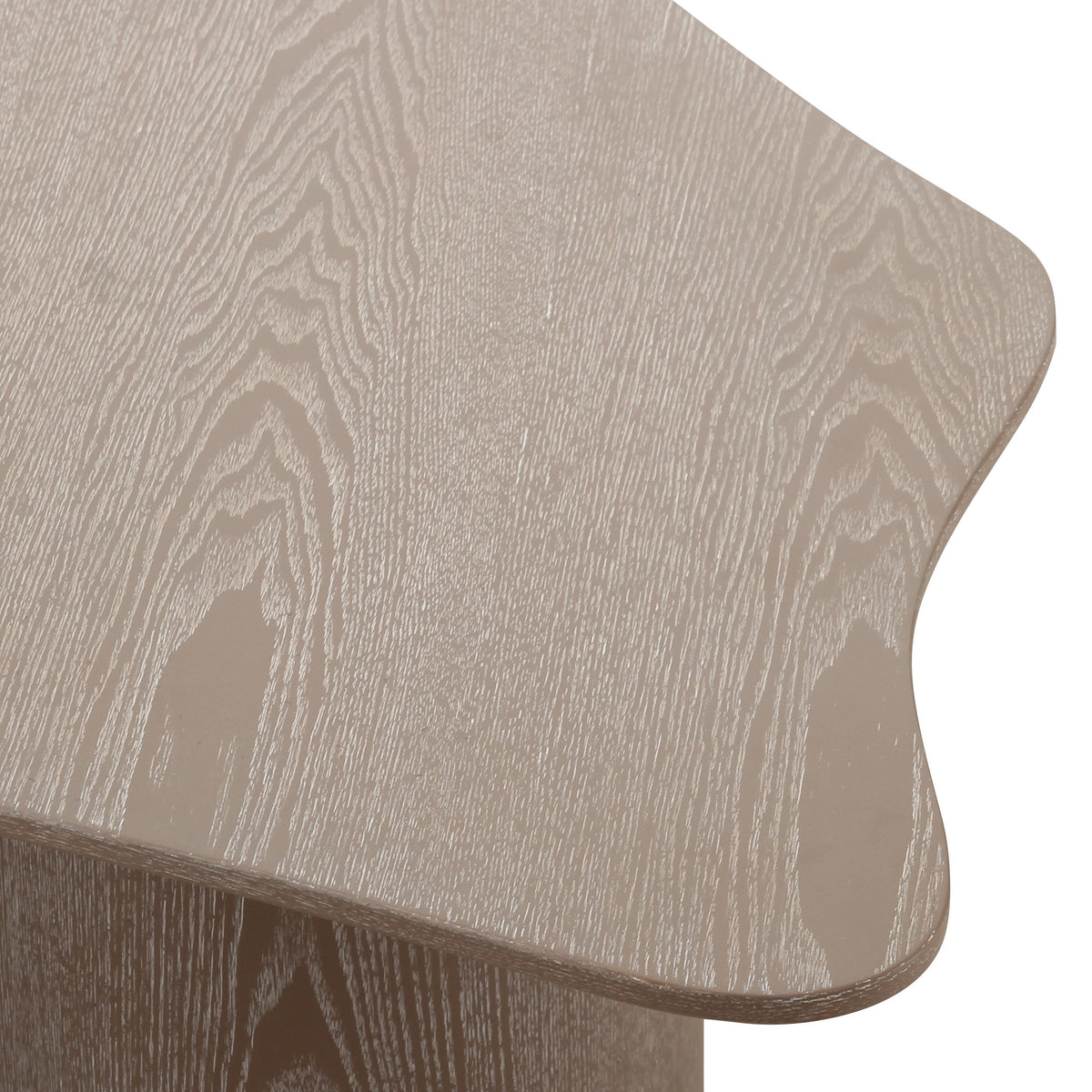 Ellie 55” Washed Ash Organic Coffee Table