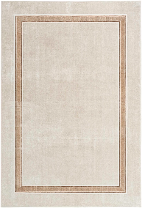 Glam Ivory Cream Area Rug - Elegance Collection