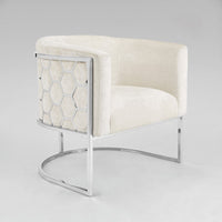 Cora Ivory Accent Chair