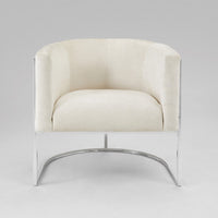 Cora Ivory Accent Chair