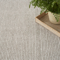 Coast Ivory/Mocha Plush Area Rug - Elegance Collection
