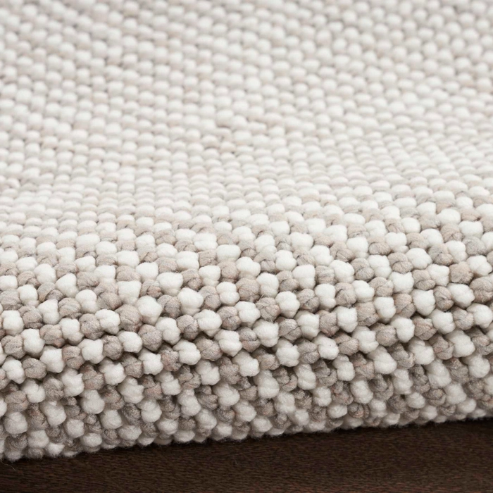 Coast Ivory/Mocha Plush Area Rug - Elegance Collection