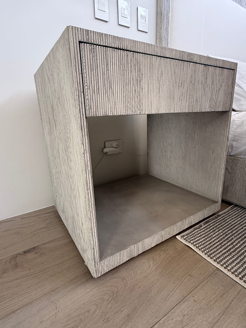 Onshore 28" White Wash Nightstand