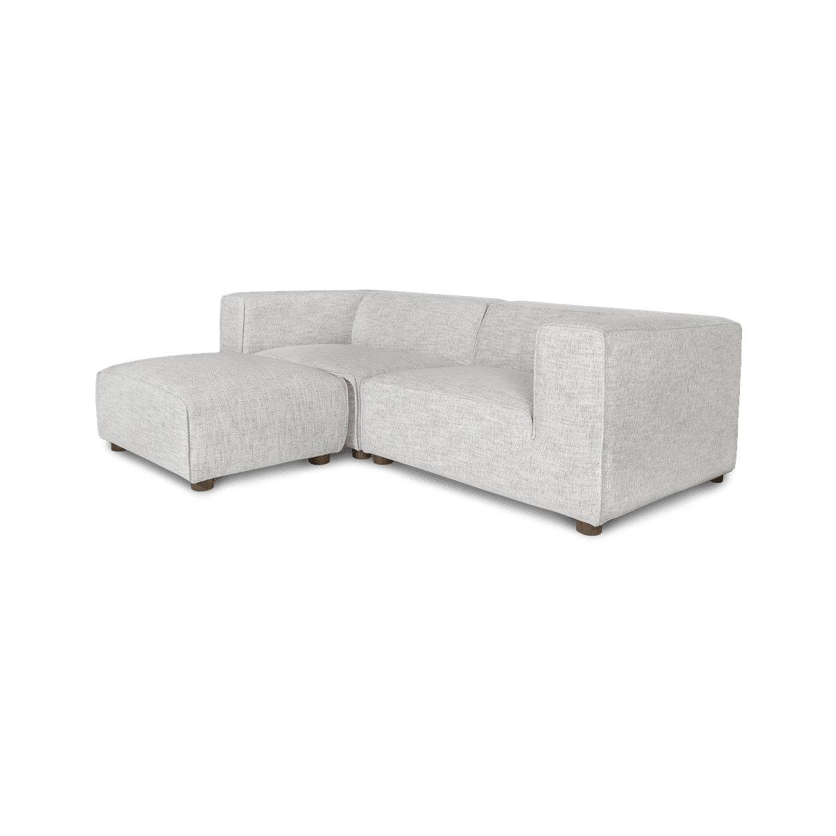 Vita Coconut Peformance Fabric Sectional