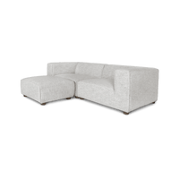 Vita Coconut Peformance Fabric Sectional