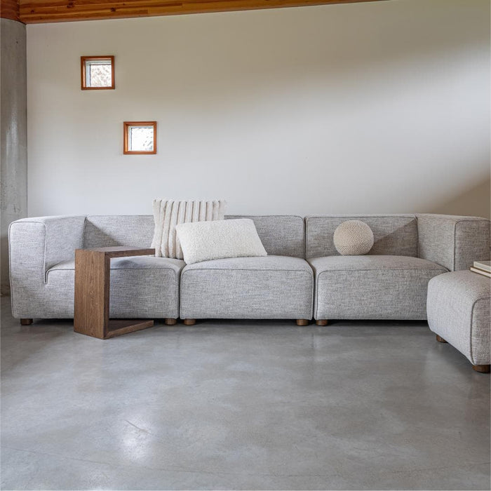 Vita Coconut Peformance Fabric Sectional