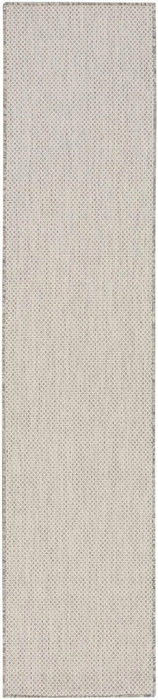 Terrace Ivory/Silver Indoor & Outdoor Area Rug - Elegance Collection
